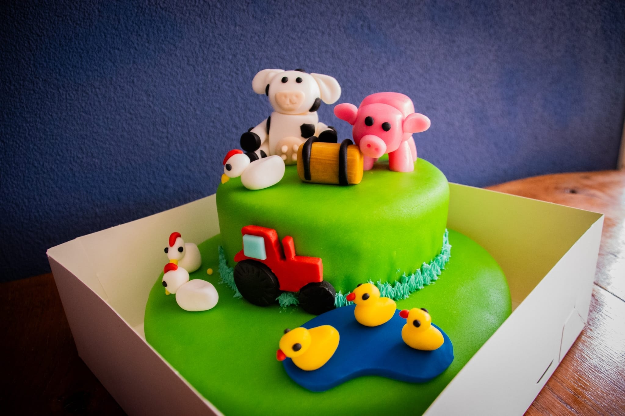 Boerderij fondant